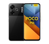 Smartphone POCO M6, 6Go 128Go Noir, MediaTek Helio G91, écran 6,79", caméra Principale 108MP, 5030mAh 33W (Version Française + 2 Ans de Garantie)