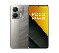 Smartphone POCO M7 Pro 5G, 12+512Go, Argent, Appareil Photo Sony 50MP avec OIS, Batterie 5110mAh, Chargeur Turbo 45W, écran AMOLED 120Hz (Aucun Adaptateur Secteur Inclus)