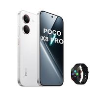 Smartphone - POCO - X8 Pro - 8 Go RAM - 256 Go RAM Blanc- Écran AMOLED 6,59 pouces & Montre connectée
