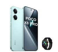 Smartphone - POCO - X8 Pro - 8 Go RAM - 256 Go ROM Vert- Écran AMOLED 6,59 pouces & Montre connectée