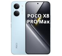 Smartphone - POCO - X8 Pro Max - 12 Go RAM - 256 Go ROM Bleu - Écran AMOLED 6,83 pouces 120 Hz