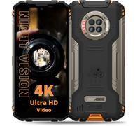 Smartphone Portable Incassable - DOOGEE S96 GT 4G - Android 12 6350mAh - 6.3"" 48MP Caméra de Vision Nocturne 8Go+256Go Dual Orange