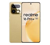Smartphone Realme 16 Pro Plus 5G Or 8Go Ram 256Go 200MP 7000mAh 80W IP69 AMOLED 6500nits Snapdragon 7 Gen4