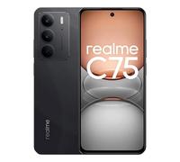 Smartphone Realme C75 4G 8+256 Go, Android 14, Mediatek Helio G92 Max Octa Core, 5828 mAh, écran 6,72 pouces 120 Hz, charge 45 W, appareil photo 50 MP, IP68/IP69 noir
