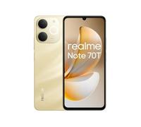 Smartphone realme Note 70T 4GB/128GB 6.74"" Batería 6000mAh IA WiFi 5 Android 15 Dorado