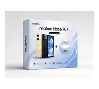 Smartphone - REALME - Realme Note 70T - 4 Go RAM - 128 Go - Batterie 6000 mAh
