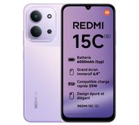 Xiaomi Redmi 15C 5G Dual SIM 256GB 4GB RAM Pourpre