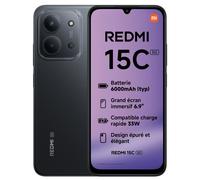 Xiaomi Redmi 15C 5G Dual SIM 256GB 4GB RAM Noir