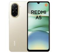Xiaomi Smartphone Redmi A5, 4+128GO, Or, Double Appareil Photo AI de 32 MP, Batterie Massive de 5200 mAh, Octa-Core, Écran immersif de 6,88 Pouces jusqu'à 120 Hz (Adaptateur Secteur Non Inclus)