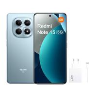 Smartphone - REDMI Note 15 5G 8 GO + 256 GO Batterie longue autonomie de 5520mAh Bleu+Xiaomi 67W HyperCharge Combo