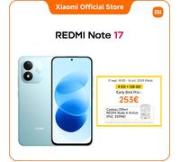 Smartphone - REDMI - REDMI Note 17 - 4 Go / 128 Go - Batterie 7700 mAh - Écran AMOLED 6,99""