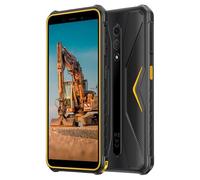 Smartphone Robuste 4G 5.45 Pouces Android 13 3GB+32GB Déverrouillage Facial NFC Orange YONIS