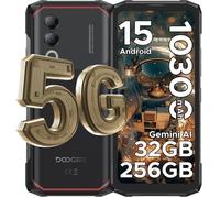 Smartphone Robuste 5G DOOGEE BLADE 20 Turbo 32Go+256Go/2To 10300mAh Écran 6.6"" Telephone Portable Android 15 Double SIM/NFC - Noir