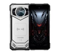 Smartphone Robuste 5G DOOGEE S200 WIFI 12Go + 256Go 6,8"" FHD 10100mAh/33W Android 14 100MP IP68 Téléphone NFC/GPS - Argent