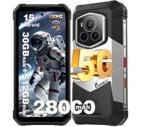 Smartphone Robuste 5G FOSSiBOT F107 Pro 30+512Go 6.95"" 28000mAh Telephone Portable Incassable Android 15 200MP Vision Nocturne Noir