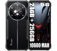 Smartphone Robuste 5G FOSSiBOT F109 24Go+256Go 6,75"" 10600mAh Telephone Portable Incassable Android 14 50MP Dual SIM/GPS/NFC Noir