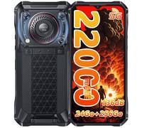 Smartphone Robuste 5G OUKITEL WP33 Pro - 24Go + 256Go - 22000mAh - 6.6"" - 64MP - 136dB Lautsprecher - Double Sim - NFC - GPS - Noir