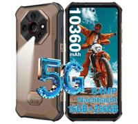 Smartphone Robuste 5G Ulefone Armor X16 Pro 16Go+256Go 6.56"" 10360mAh 64MP Telephone Portable Android 15 Double SIM/NFC/GPS Or