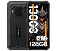 Smartphone robuste Blackview BV6200 Pro [sans chargeur EU] 12 Go (6+6) 128 Go 13000 mAh 6,56 pouces Android 13, 13 MP, double SIM 4G Orange