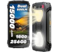 Smartphone Robuste - BLACKVIEW - BV7300 - 6.67" HD+IPS - 18Go RAM - 15000mAh - Étanche Noir