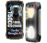 Smartphone Robuste BLACKVIEW BV7300-6.67"" HD+IPS,18Go RAM 256Go,Android 14 Téléphone Portable Incassable,90Hz,15000mAh,50MP+32MP,NFC