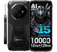 Blackview FORT 1 (6.56'' - NFC - 128 Go, 4 Go de RAM - 10000mAh) Noir