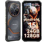 Blackview Smartphone robuste FORT 2 – 5G, Android 15, 6,56", 90Hz, 8Go, 128/256Go, 5000mAh, Noir