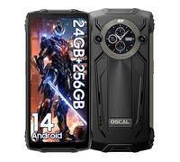 Smartphone robuste Blackview OSCAL PILOT 2 4G 24 Go + 256 Go Android 14 8800 mAh Default