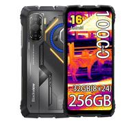 Smartphone robuste Blackview ROCK 3, 6,78'', 32 Go (8+24) Go + 256 Go, Android 16, 10000 mAh, NFC, 2,4K, 120 Hz, MediaTek G100, 108 MP Orange