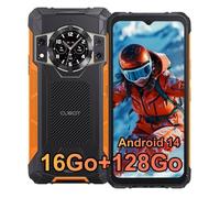 Smartphone Robuste CUBOT KingKong ACE 2 16(6+10)Go+128Go/Jusqu’à 1TB - Écran 6.56"" 90Hz - Caméra 48MP - 5100mAh - NFC/OTG/GPS