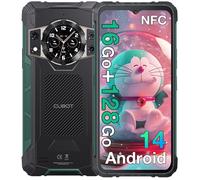 Smartphone Robuste CUBOT KingKong ACE 2 16(6+10)Go+128Go/Jusqu’à 1TB - Écran 6.56"" 90Hz - Caméra 48MP - 5100mAh - NFC/OTG/GPS -