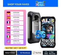 Smartphone robuste d'extérieur Blackview XPLORE 2, 20000 mAh Android 15, écran FHD de 6,73 pouces, AMOLED 3,2K, appareil photo 50MP, IP69K 12GB 256GB