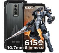 Smartphone Robuste DOOGEE Blade 10 Pro Energy 32Go+256Go Écran 6.56"" HD+ 6150mAh Telephone Incassable Dural SIM 4.5G/IP68 Noir