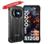 Doogee Smartphone robuste S119 – 6,72"/1,32" – 8GB/512GB – 100MP – 10200mAh – NFC – Rouge