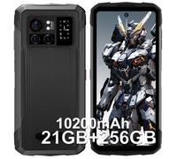 Smartphone Robuste HOTWAV Cyber X Pro 21Go+256Go Écran 6,78'' 10200mAh Téléphone Portable Incassable Android 13 108MP Dural SIM/NFC