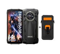 Smartphone robuste OSCAL PILOT 2 Mobile + protective case noir