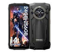 Smartphone robuste OSCAL PILOT 2 Only cell phone noir
