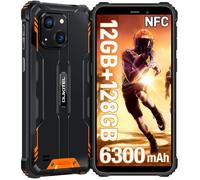 Smartphone Robuste OUKITEL WP32 - 128 Go 20MP+5MP 5.93"" 6300mAh IP68 Téléphone portable Double SIM 4G - NFC/GPS - Orange