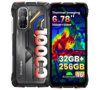 Smartphone Robustes Blackview ROCK 3 Vision thermique,Android 16 Téléphone Portable Incassable,6.78"",32Go+256Go,10000mAh,108+50MP