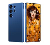 Smartphone S25 Ultra Outdoor Adventure, 7,3 Pouces, Portable et étanche, pour Adolescents, Adultes et Seniors, déverrouillage par Empreinte Digitale, GPS, 8 000 mAh,Dark Blue-1TB
