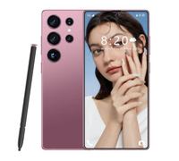 Smartphone S26 Ultra Global Version 5G, Double Carte SIM, écran HD 7,3 Pouces, 8 000 mAh, étanche, Compatible Reconnaissance faciale, Android 14.0,Rose Gold-1TB