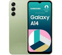 Samsung Galaxy A14 SM-A145R/DSN 16,8 cm (6.6") Double SIM Android 13 4G USB Type-C 4 Go 128 Go 5000 mAh Vert clair