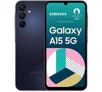 Smartphone Samsung Galaxy A15 6,5" 5G Double nano SIM 128 Go Bleu nuit Bleu Nuit C