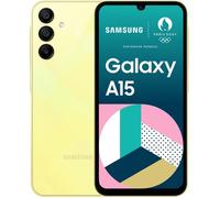 Smartphone - SAMSUNG - Galaxy A15 - 8Go RAM - 256Go - Jaune - Charge rapide 25W