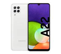 Smartphone Samsung Galaxy A22 sans contrat Téléphone Mobile Android 6,4 Pouces 64 Go Mobile Blanc