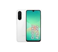 Samsung Galaxy A26 5G 17 cm (6.7") Double SIM hybride Android 15 USB Type-C 8 Go 256 Go 5000 mAh Blanc