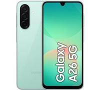 Samsung Galaxy A26 17 cm (6.7") Double SIM Android 15 5G USB Type-C 6 Go 128 Go 5000 mAh Couleur menthe