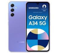Smartphone Samsung Galaxy A34 6,6" 5G Nano SIM 128 Go Violet Violet G
