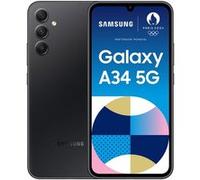 Samsung Galaxy A34 5G Dual SIM 256GB 8GB RAM SM-A346 Noir Graphite