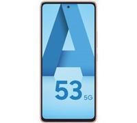 Smartphone Samsung Galaxy A53 6.5" 5G Double nano SIM 256 Go Orange Pêche Orange "Pêche" G